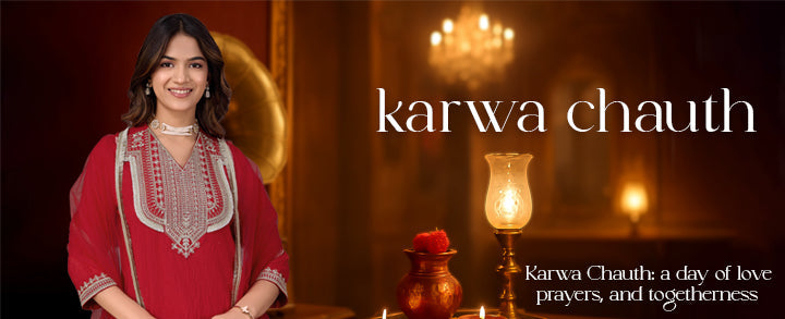 Celebrate Love in Style: Karwa Chauth Special Dresses by  AVANSHEE