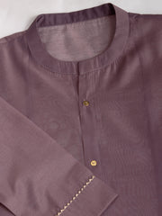 Chanderi Cotton Silk Flared Kurta Set