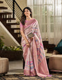 Soft Silk Saree with Unstitched Blouse Piece.