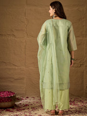 Elegant Ethnic Kurta Set with Dupatta