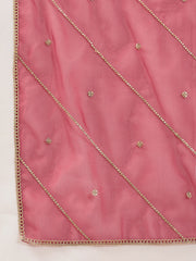 Elegant Maroon Embroidered Kurta Set with Dupatta